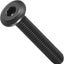 Tornillos M6-1x35 Acero Inox 304 12 Pzas para Muebles Negro