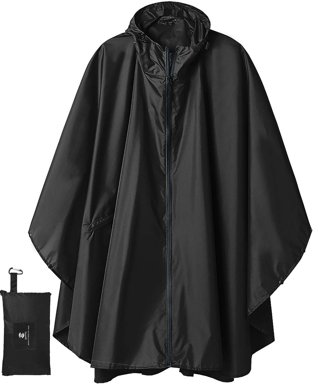 Poncho lluvia unisex impermeable con capucha
