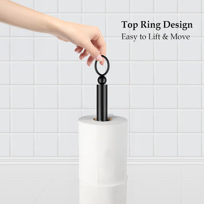 Soporte papel higiénico 4 rollos 22.5pulg independiente baño