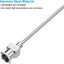 Puntas aguja acero inox 16ga 1.5pulg 12pzas