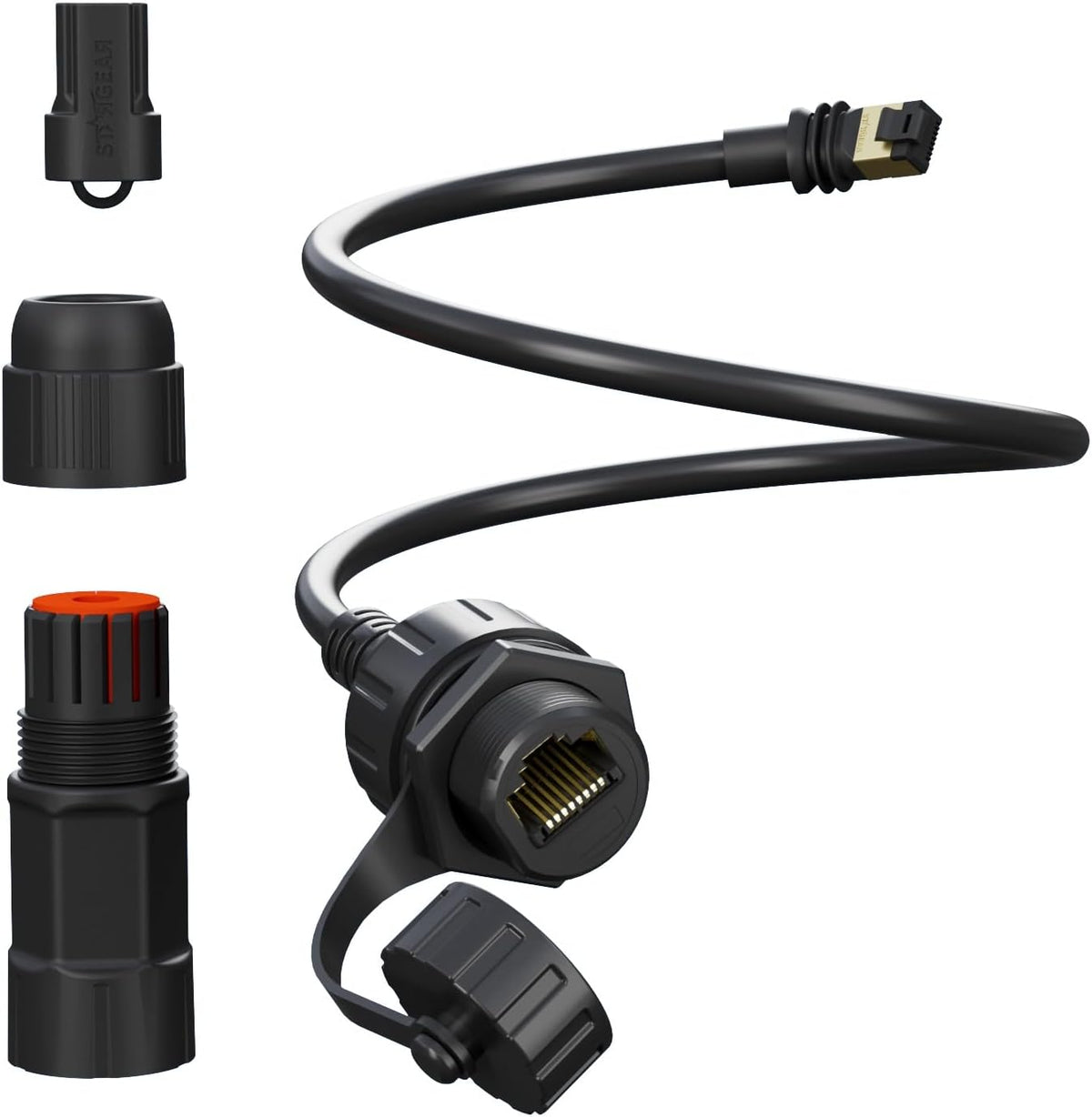 Adaptador Ethernet Starlink Gen 3 a RJ45 negro