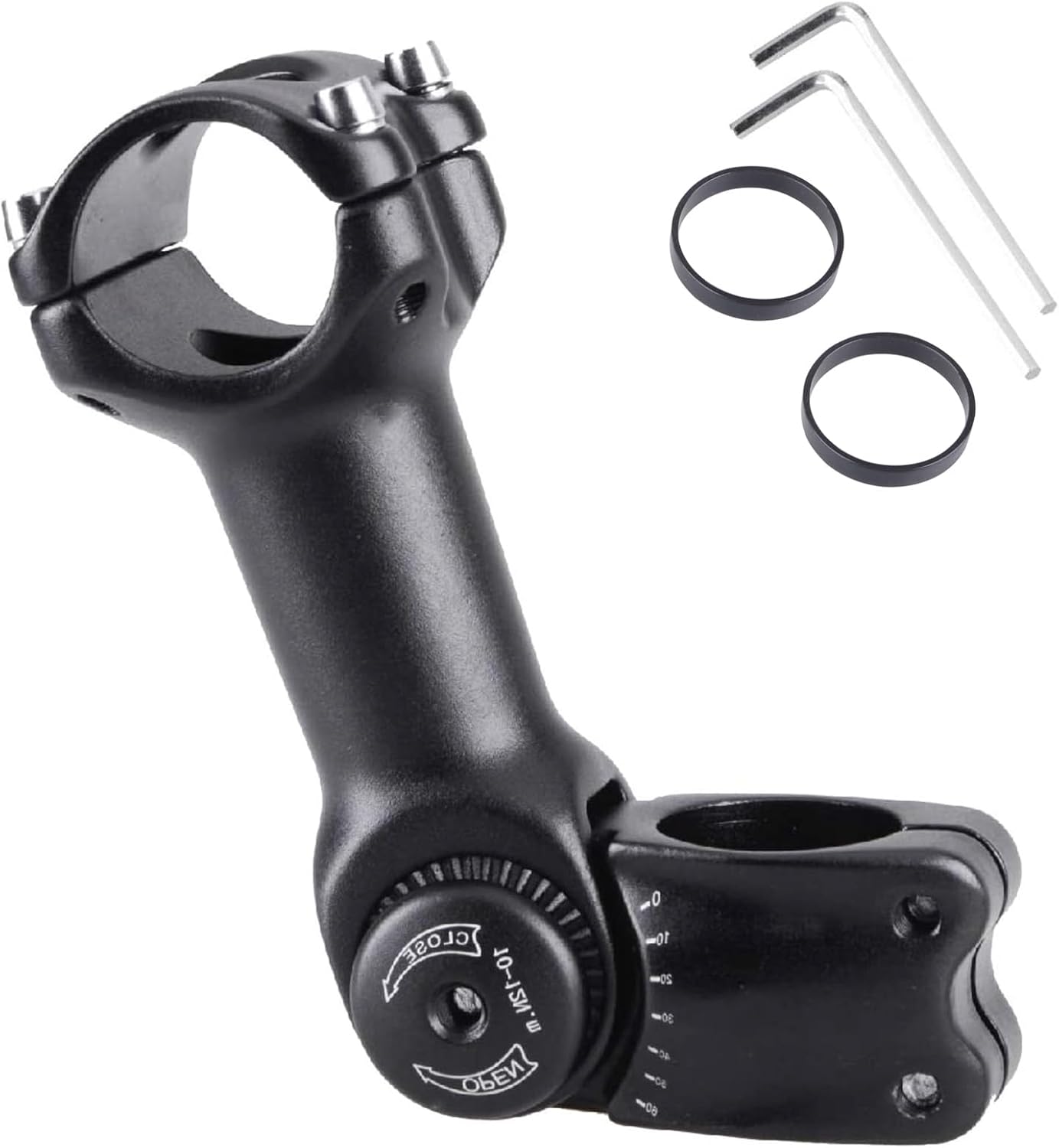 Vástago ajustable bicicleta 1.000pulg 17 35 45 60 grados