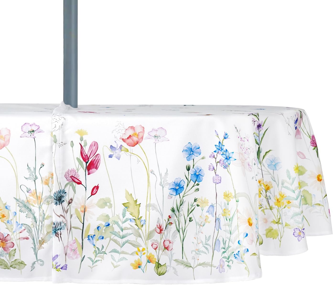Mantel con cremallera poliéster impermeable