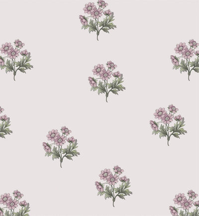 Papel tapiz floral rosa autoadhesivo para dormitorio