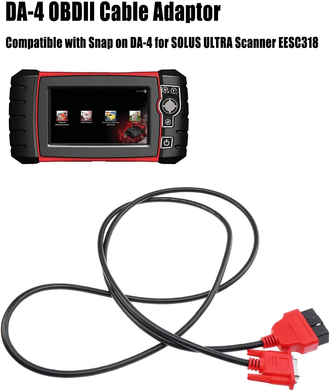 Adaptador OBDII DA-4 para escáner Solus Ultra EESC318