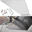 Protector acero inox para motores Mercury 75-175hp