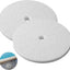 2 Tapas redondas 9 1/8" para válvula skimmer 9" piscina