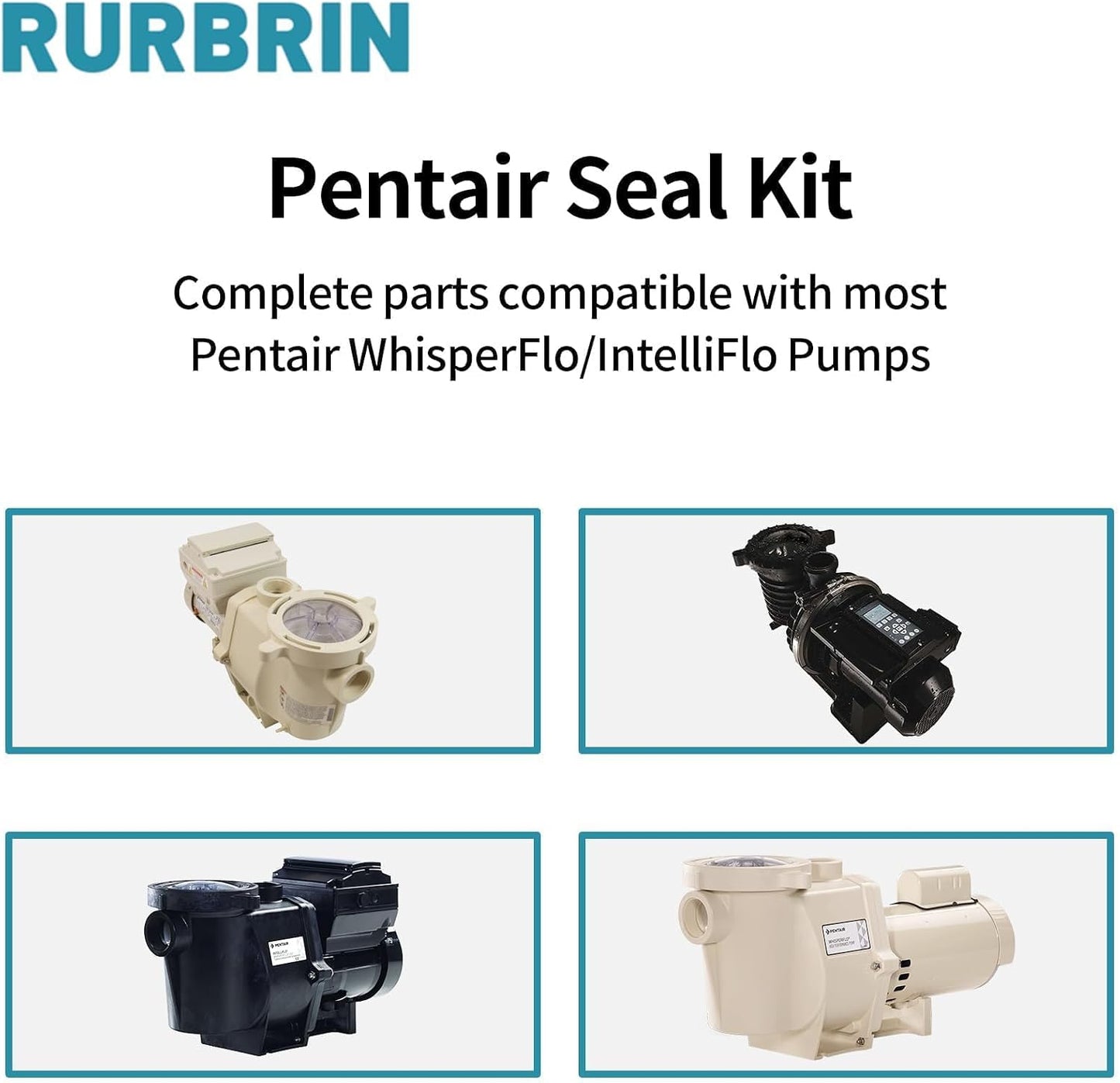 Kit reparación juntas tóricas Pentair WhisperFlo/IntelliFlo