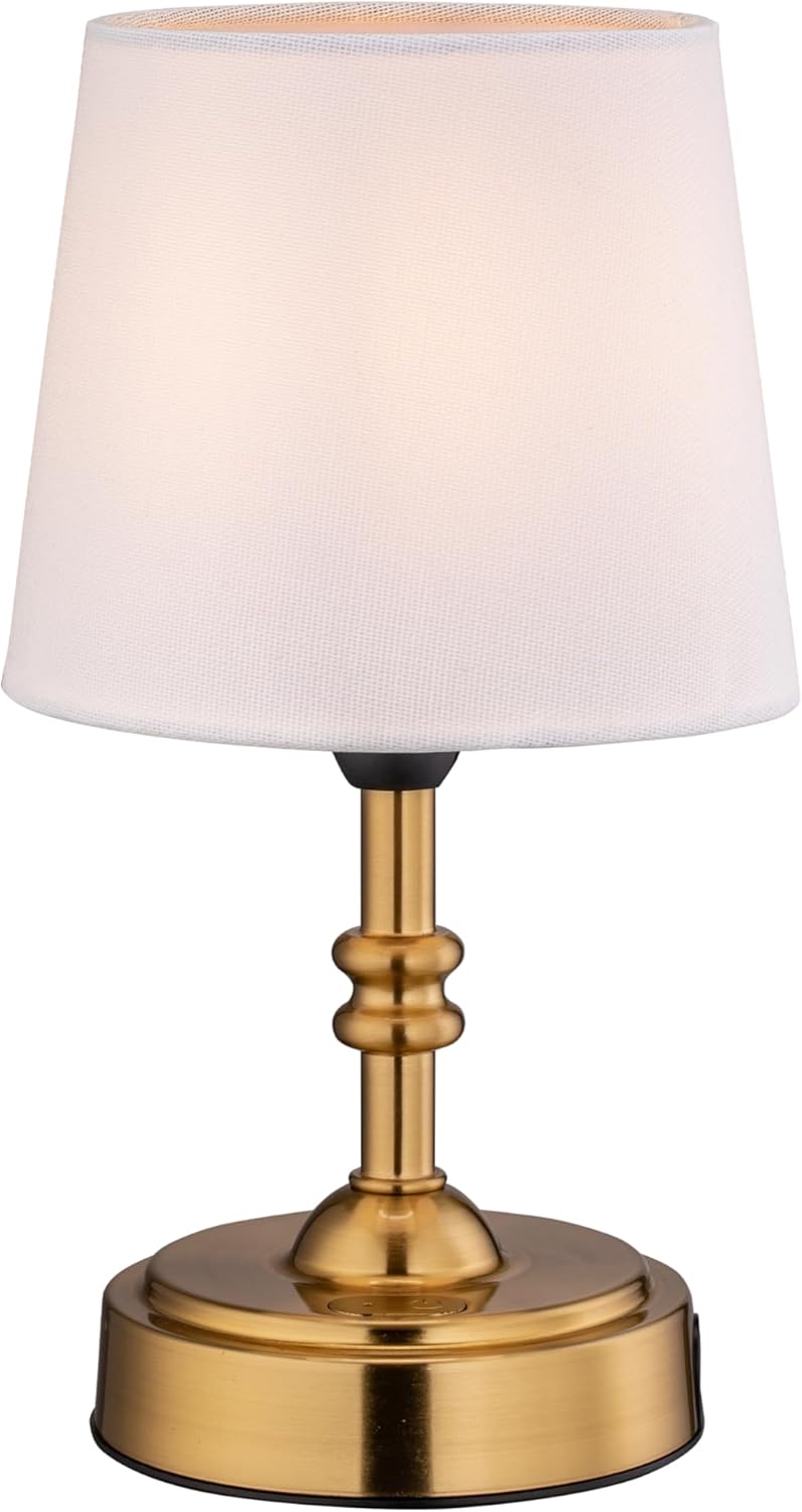 Lámpara mesa LED inalámbrica con regulador 3 brillos