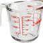 Taza medidora vidrio 8oz