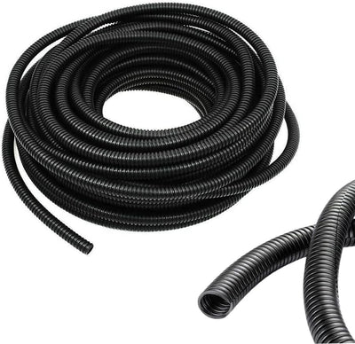 Tubo dividido alambre 1/2" protector cable 10ft automotriz