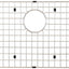 Protector fregadero acero inox rejilla inferior 25x15.75a