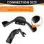 5 Soportes PEX Tubo Negro 3/4pulg