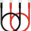 Cables batería 8 AWG con terminales de cobre