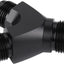 Adaptador aluminio 10AN a 8AN negro