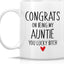 Taza humorística para tía 11oz cerámica regalo cumpleaños