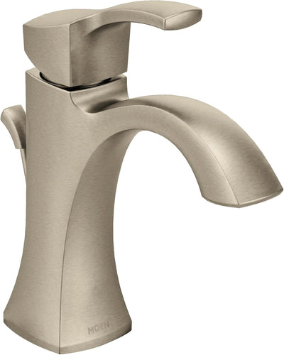 Llave baño arco alto una manija níquel cepillado 6903BN