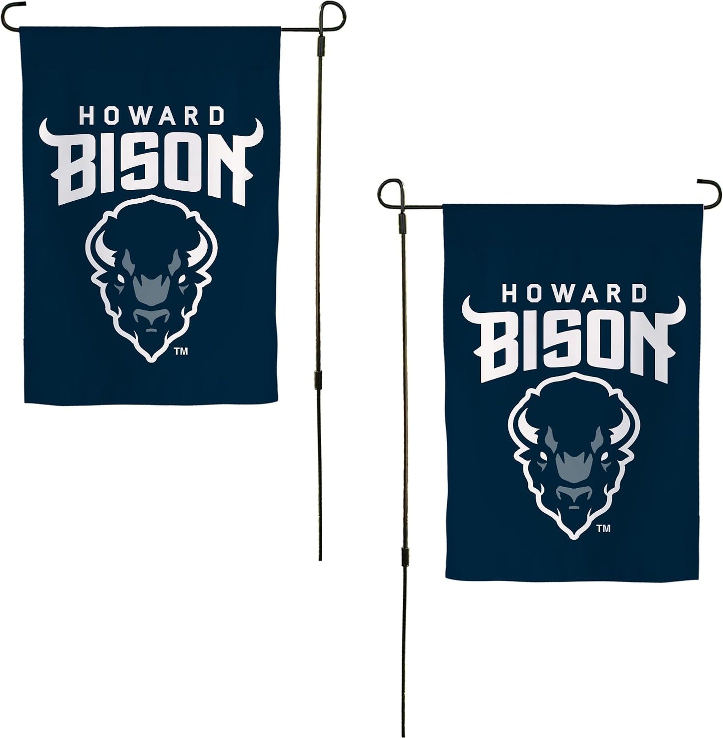 Bandera bisonte Howard 19x12pulg para eventos