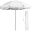 Sombrilla playa 6ft poste acero flecos bolsa transporte