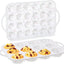 Set moldes silicona magdalenas 12 y 24 tazas