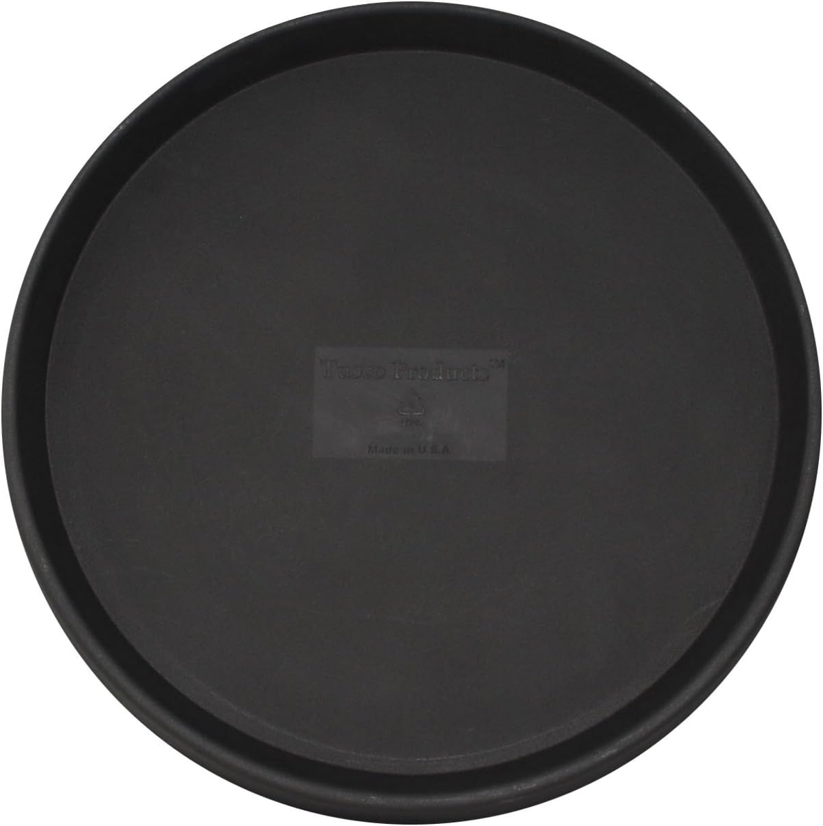 Bandeja platillo redondo para maceta 12" Negro