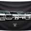 Bandera auto 3x5ft 4 ojales latón decoración