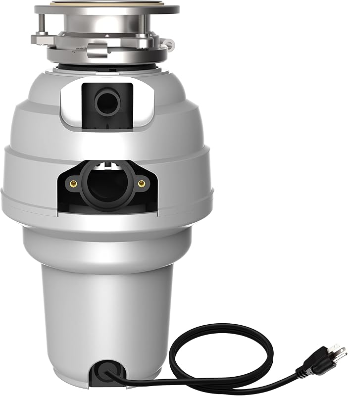 Triturador basura 1-1/4 HP 3 pernos color plateado