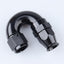 Conector manguera PTFE flujo completo AN8
