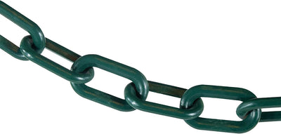Cadena barrera plástica 30m diámetro 5cm