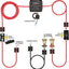 Aislador batería 12V kit cable 7AWG 16.4pies relé 140A