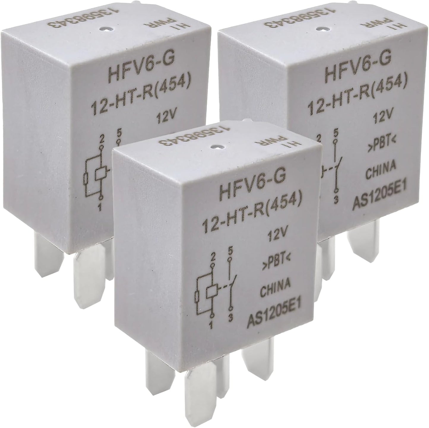 3 Relés comp GM Silverado 12V 30A