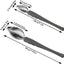 Set 2 Cucharas Acero Inox para Decorar Chocolate
