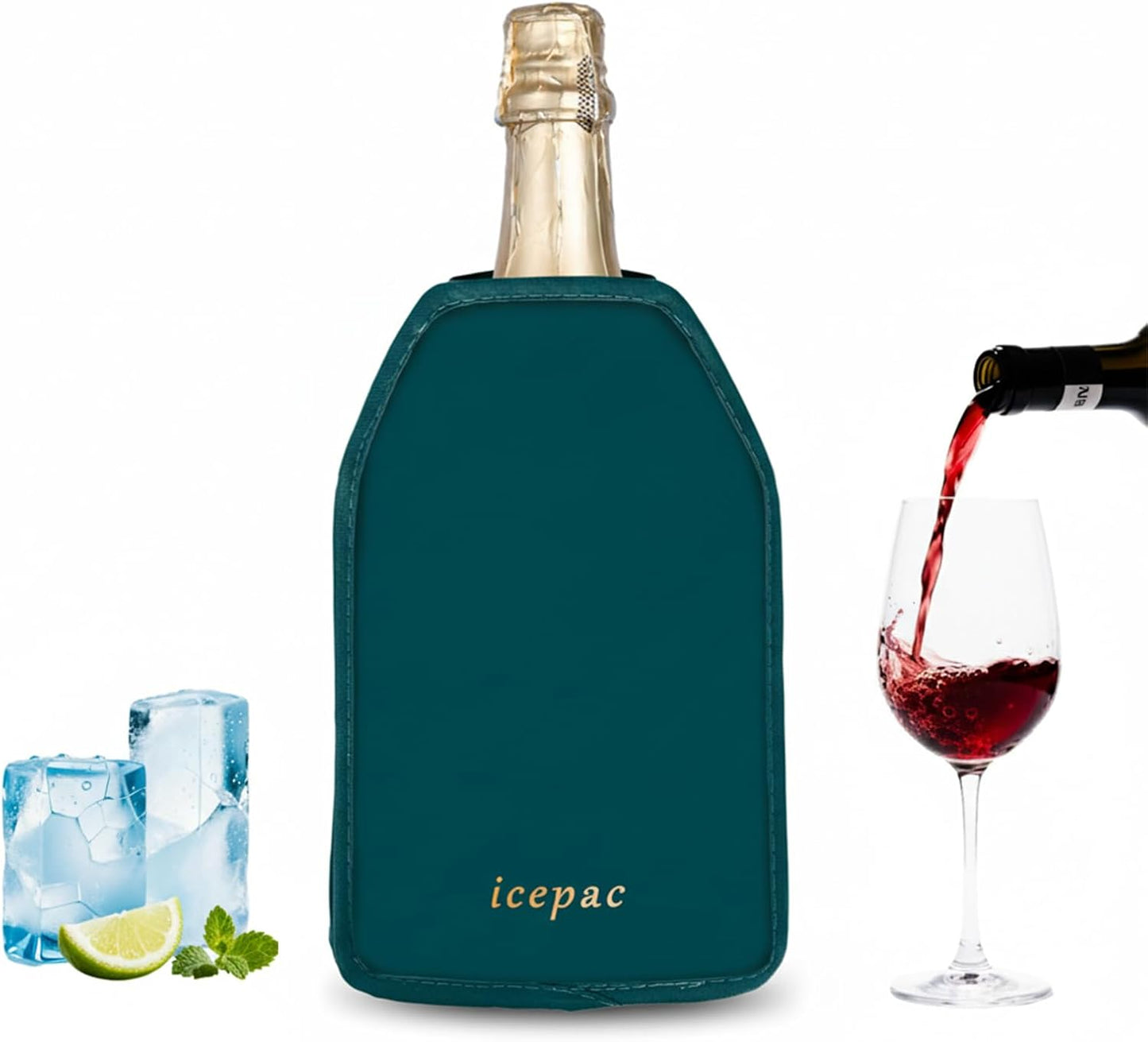 Fundas refrigerantes para botellas de vino prosecco champagne 1pz