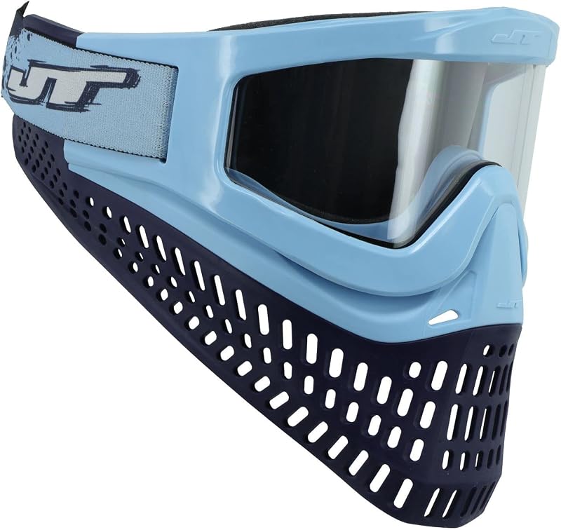 Gafas paintball cambio rápido lente térmica marrón azul