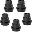 5 Tapas Negras Tuercas Llanta Chevy S10 Blazer GMC Jimmy