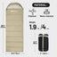Saco dormir impermeable ligero camping portátil