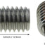 Set 10 Tornillos Hex 3/8-16 X 1/2pulg Plana