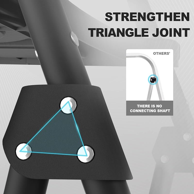 Escalera plegable con pasamanos y pedal antiderrap negro
