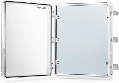 Caja conexiones acero inox ABS gris 20x16pulg