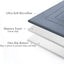 Tapete viscoelástico 24x60pulg antideslizante baño dormitorio gris