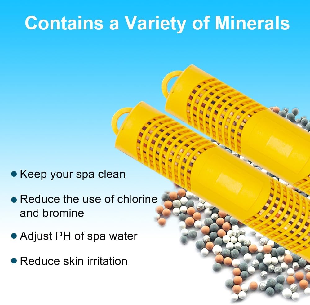Palitos minerales spa para hidromasaje con cartucho