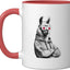 Taza Cerámica Bandera Japón Rojo/Blanco