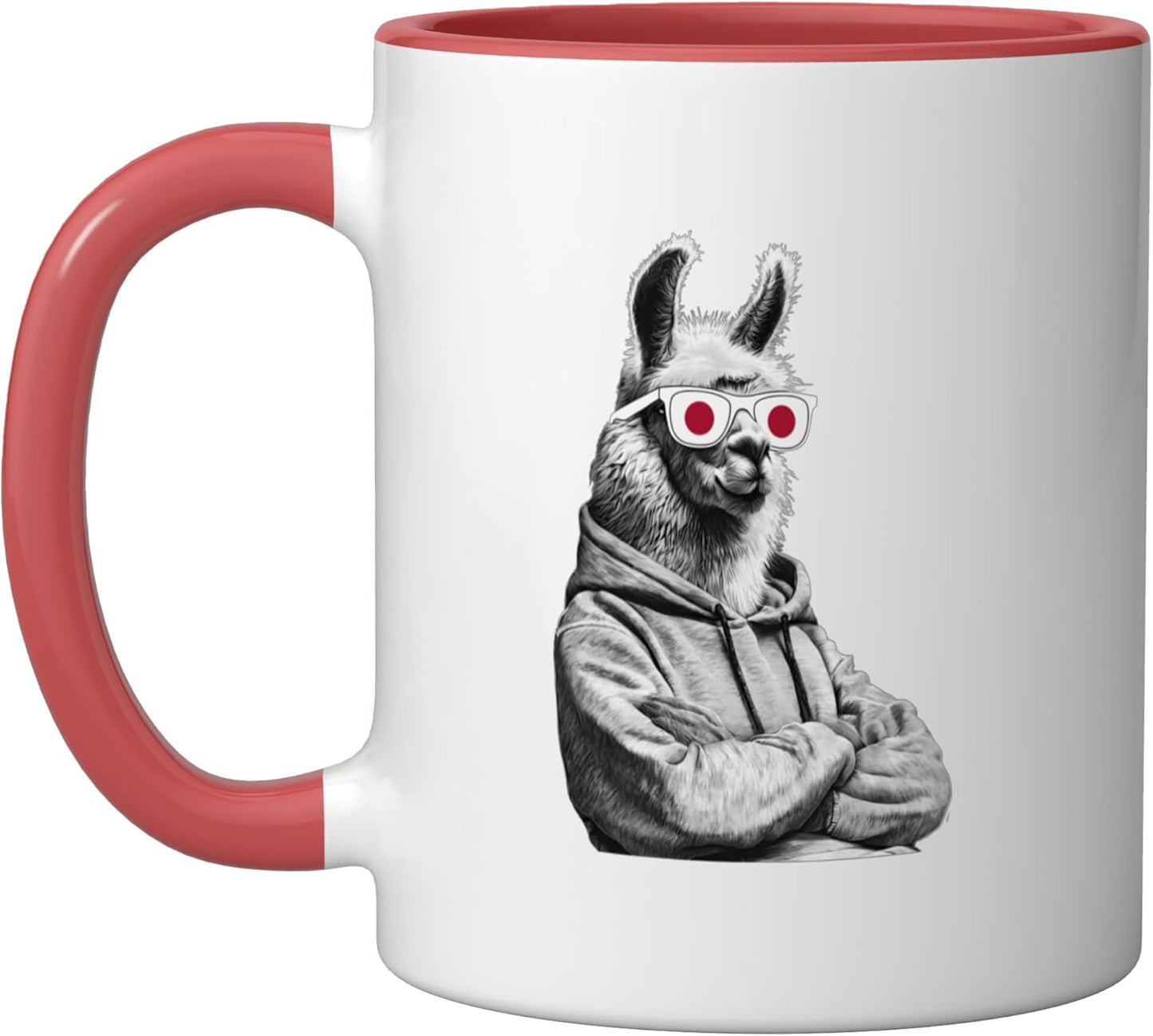 Taza Cerámica Bandera Japón Rojo/Blanco