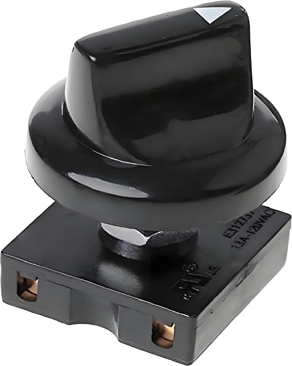Interruptor giratorio ventilador 4 pos 3 vel control pared