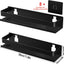 2 Pzas Estante Ducha Aluminio 11.8" Adhesivo Sin Perforar