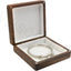 Caja de pulseras de madera vintage para joyas blancas