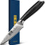 Cuchillo pelar 3.75pulg acero alto carbono mango ergonómico