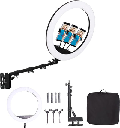 Soporte luz 25pulg brazo articulado para estudio