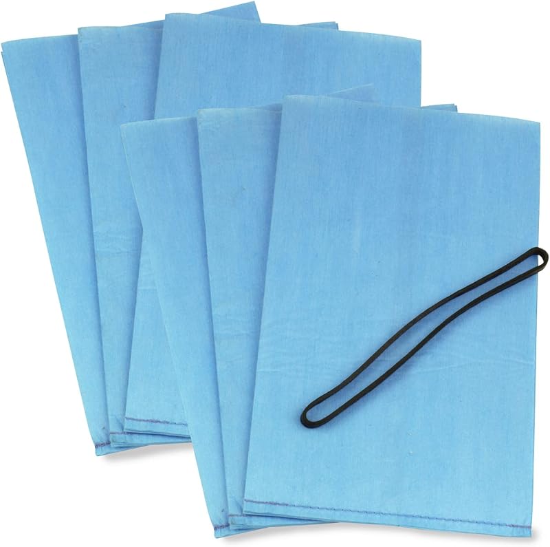 Filtros para bolsas vacío 2.5-5gal 6 Pzas 2 Bandas