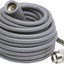 Cable antena mini-8 CB 18ft con conector FME negro